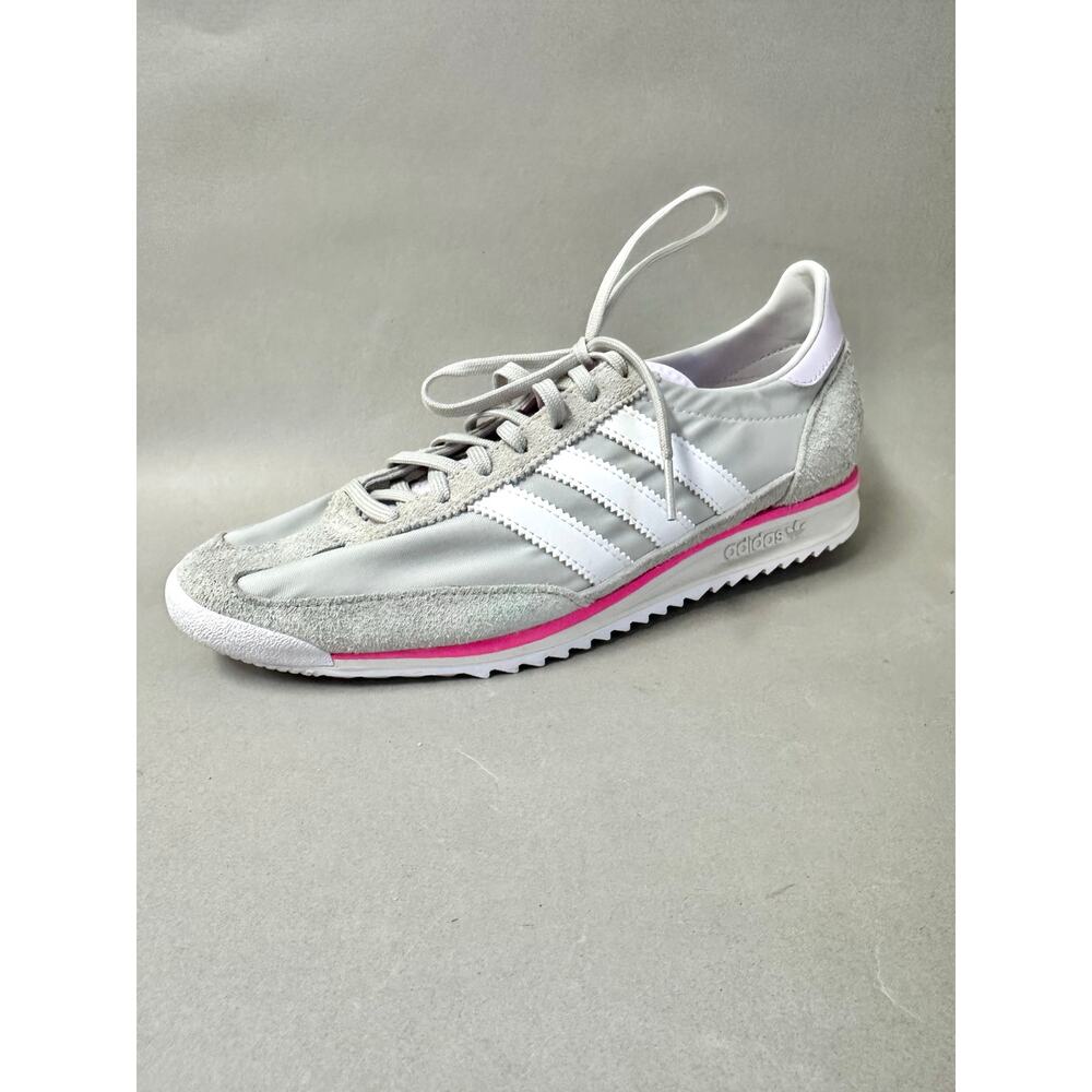 Adidas Originals SL 72 retro style sneaker gray/pink/purple Womens Size 8.5 UK 7